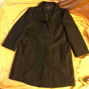 Ann Taylor black coat size medium
